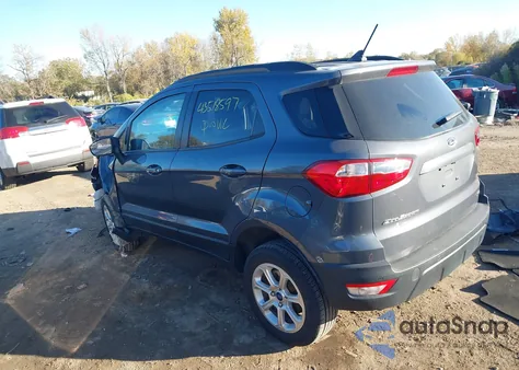 2022 Ford Ecosport Se z USA, uszkodzony, nr VIN MAJ6S3GLXNC462180